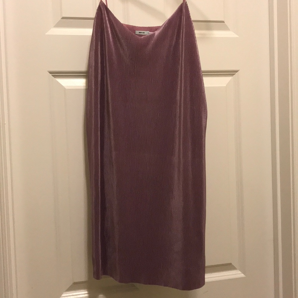 Kimchi Blue lavender cocktail dress